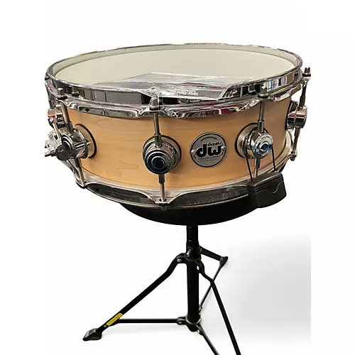 Used DW 5X14 Collector's Series Maple Snare Natural Drum Natural 8