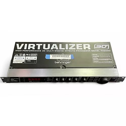 Used Behringer VIRTUALIZER 3D Multi Effects Processor