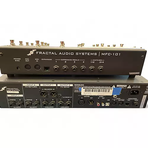 Used Fractal Audio AXE-FX II + Footswitch Multi Effects Processor