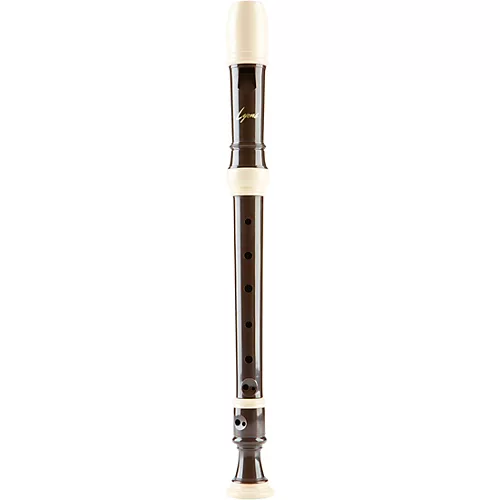 Lyons Premium 3-Piece Soprano Recorder Brown