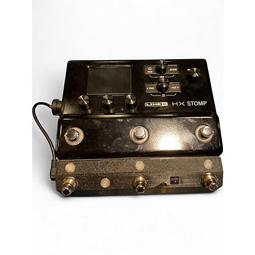 Used Line 6 HX Stomp with Pedalnetics Frontaux Effect Processor