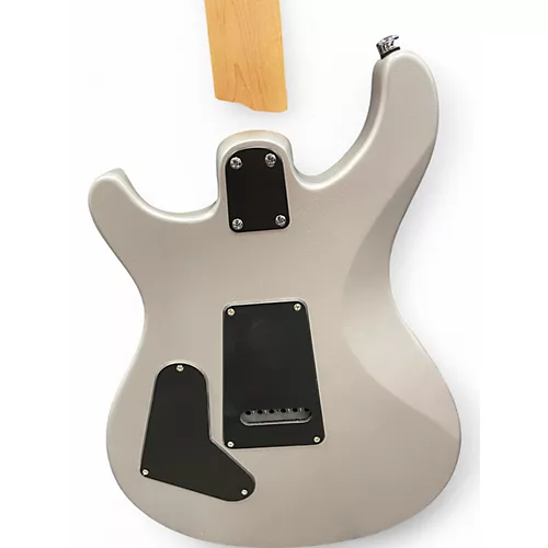 Used PRS SE CE 24 SATIN Silver Solid Body Electric Guitar Silver