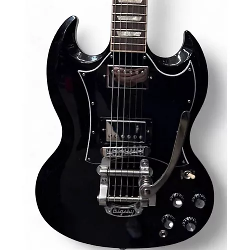 Used Gibson SG Standard Ebony Solid Body Electric Guitar Ebony