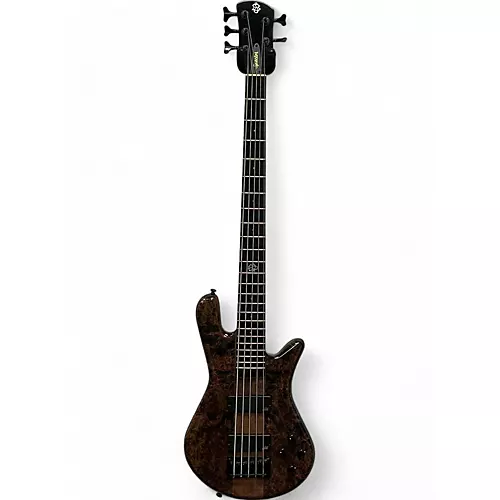 Used Spector NS ethos 5 poplar burl W221200 Electric Bass Guitar W221200