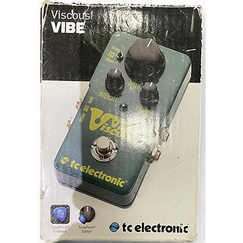 Used TC Electronic Viscous Vibe Univibe Effect Pedal