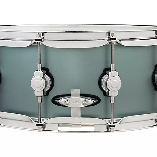 DW Design Series Snare Drum 14 x 6 in. Satin Sage Metallic