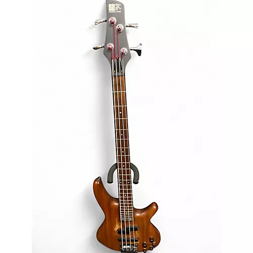 Used Ibanez SR480 Walnut Electric Bass Guitar Walnut