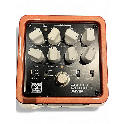 Used Palmer POCKET AMP ACOUSTIC Guitar Preamp