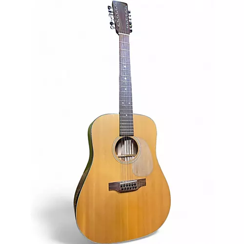 Used 1974 Martin D 12-18 Natural 12 String Acoustic Guitar Natural