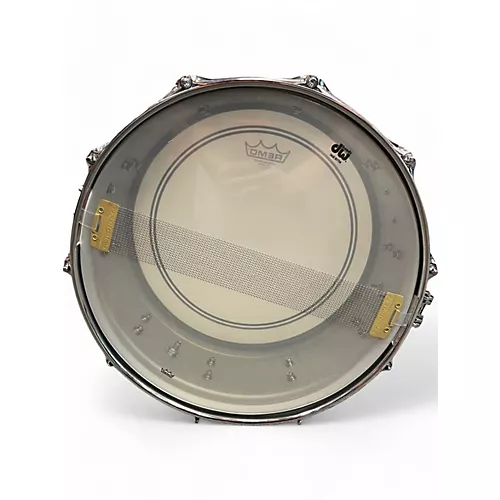 Used DW 14X6.5 Design Series Snare Aluminum Drum Aluminum 213