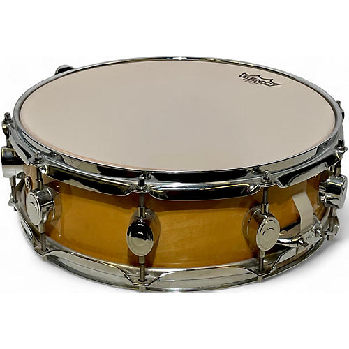 Used DW 4X14 MAPLE SNARE DRUM(90'S) NATURAL Drum NATURAL 2