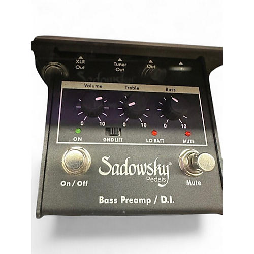 Used Sadowsky Pedals Bass Preamp / DI Bass Effect Pedal