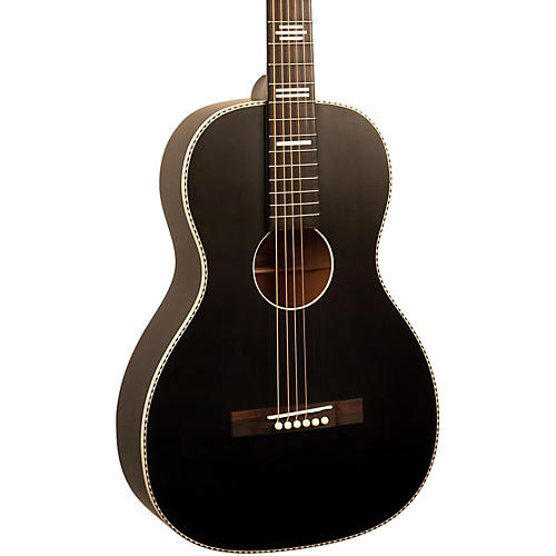 Recording King Dirty 30s 7 Single 0 RPS-7 Acoustic Guitar Black