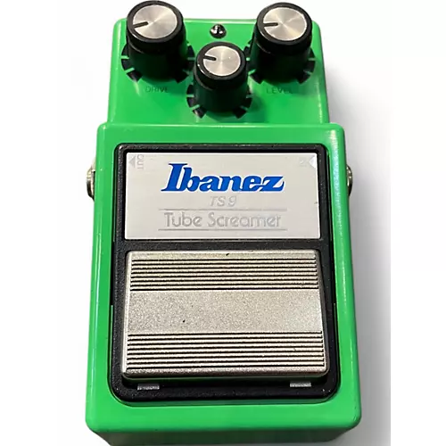 Used Ibanez TS9 Keeley Baked Mod White LED Effect Pedal