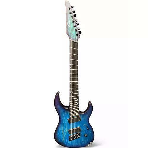 Used Legator N7FP COBALT Solid Body Electric Guitar COBALT