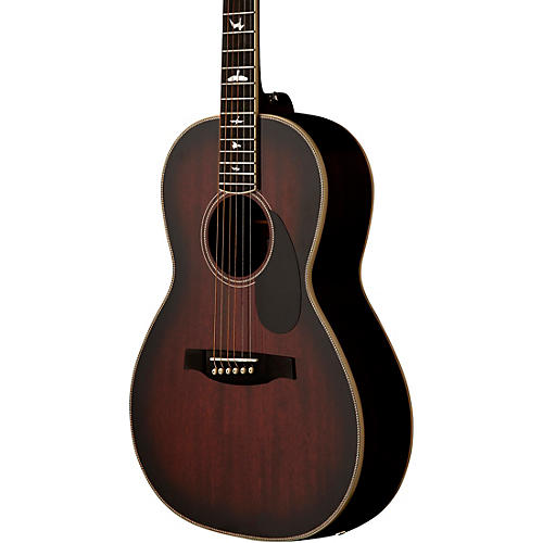 PRS SE P20E Parlor Acoustic-Electric Guitar Fire Red Burst
