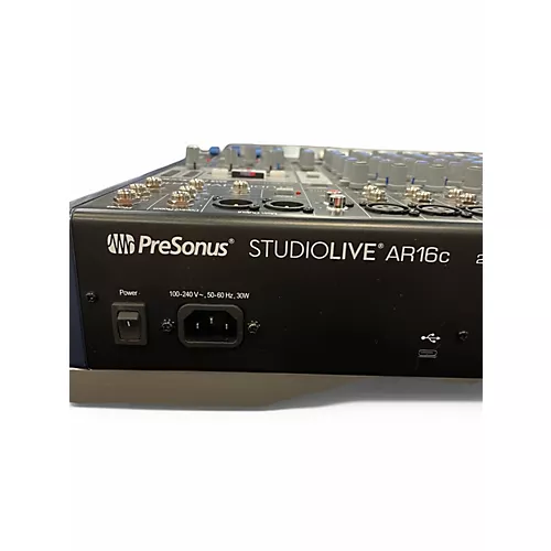 Used PreSonus STUDIO LIVE AR16C Powered Mixer