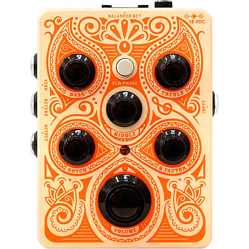 Orange Amplifiers Acoustic Preamp Pedal Orange