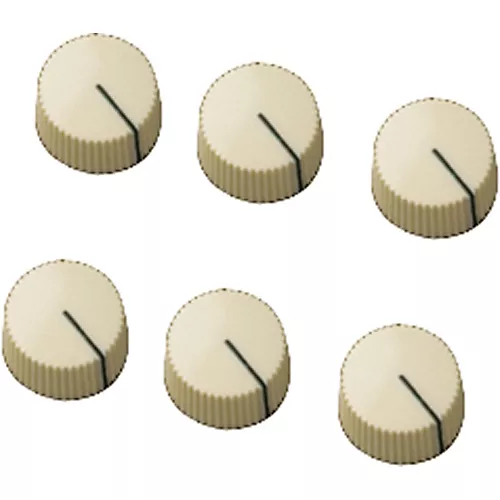 Fender Amplifier Knobs Vintage White
