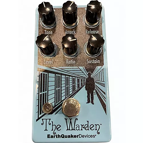 Used EarthQuaker Devices Warden Optical Compressor Effect Pedal
