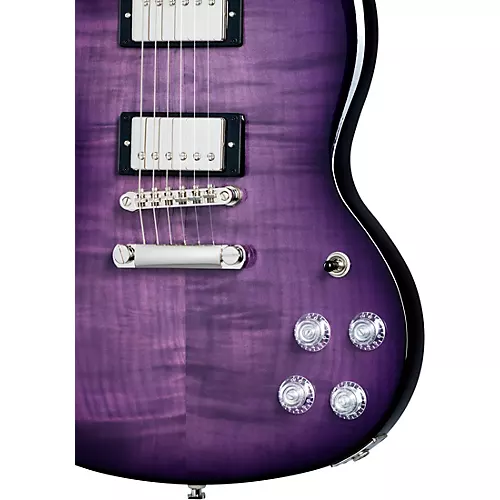 Epiphone SG Modern Figured Electric Guitar Purple Burst