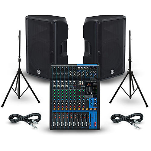 Yamaha MG12XU With DBR PA Package 10