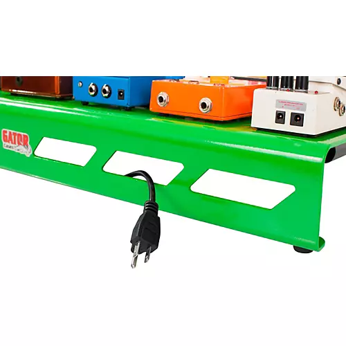 Gator Green Aluminum Pedalboard XL With Carry Bag