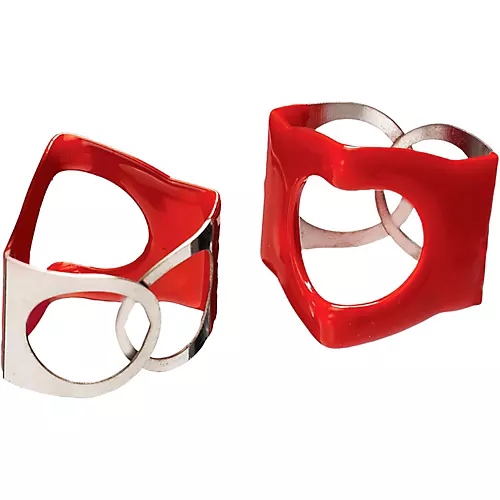 PinchClip Cymbal Wing Nut replacement 3-Pack Red