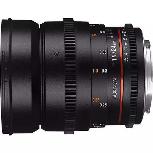 ROKINON Cine DS 24mm T1.5 Wide-Angle Cine Lens for Sony E-Mount