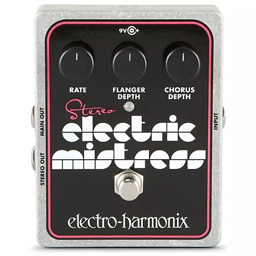 Electro-Harmonix XO Stereo Electric Mistress Flanger/Chorus Guitar Effects Pedal