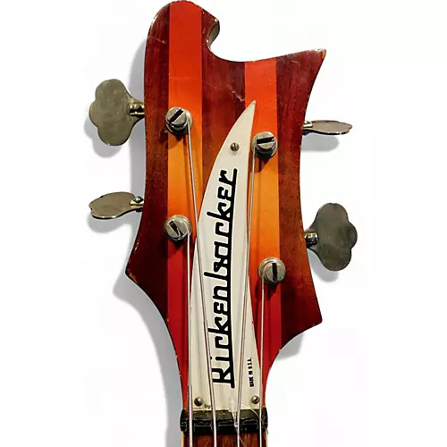 Vintage 1967 Rickenbacker 4005-OS Fireglo Electric Bass Guitar Fireglo