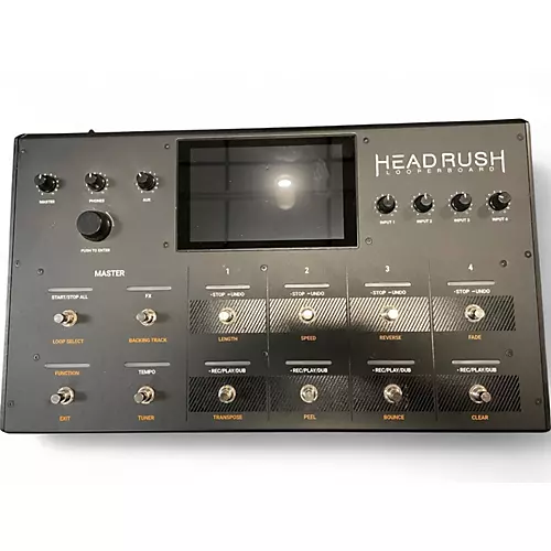 Used HeadRush LOOPERBOARD Pedal Board