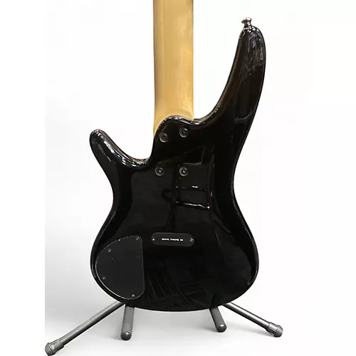 Used Ibanez SR405 5 String Black Electric Bass Guitar Black