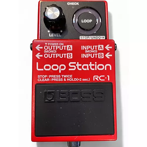 Used BOSS RC1 Loop Station Pedal