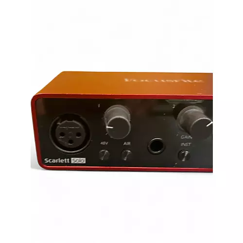 Used Focusrite Scarlett Solo Gen 3 Audio Interface