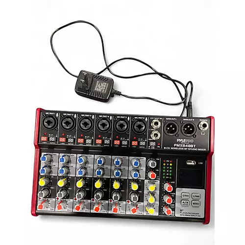 Used Pyle pmx848bt Powered Mixer