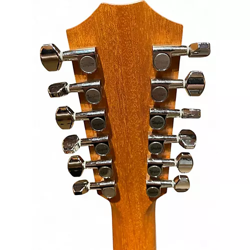 Used Taylor 456E Natural 12 String Acoustic Electric Guitar Natural