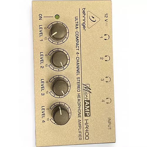 Used Behringer HA400 Headphone Amp