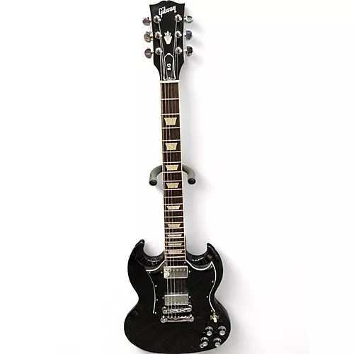 Used Gibson SG Standard Black Solid Body Electric Guitar Black