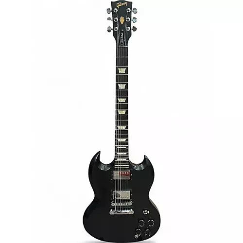 Used Gibson 60S TRIBUTE SG Black Solid Body Electric Guitar Black