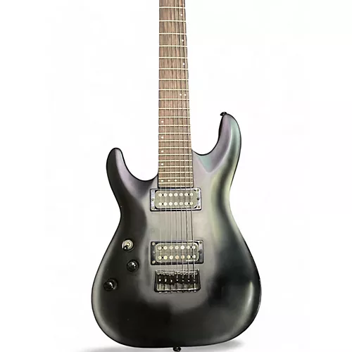 Used Schecter Guitar Research C7 STEALTH Black Electric Guitar Black