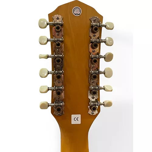 Used Fender Tim Armstrong Hellcat 12 Natural 12 String Acoustic Electric Guitar Natural