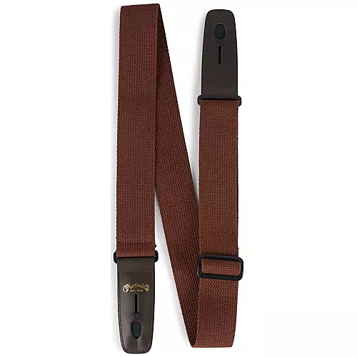 Martin Cotton Weave Lock-It Guitar Strap Cream 2 in.