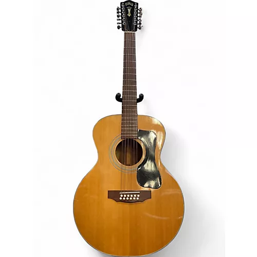Used Guild F112 Natural 12 String Acoustic Guitar Natural
