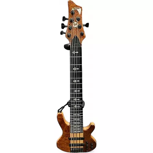 Used Wolf S7 Natural Electric Bass Guitar Natural