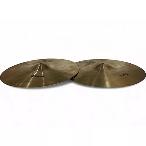 Used Zildjian 14in K Hi Hat Pair Cymbal 33