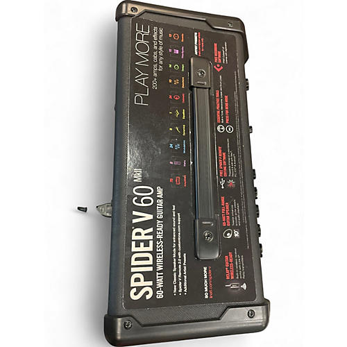 Used Line 6 Spider V 60 1x10 Guitar Combo Amp