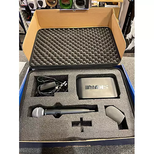 Used Shure Glxd4 Handheld Wireless System