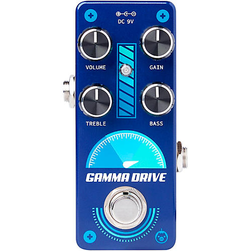 Pigtronix Gamma Drive Overdrive Effects Pedal Blue