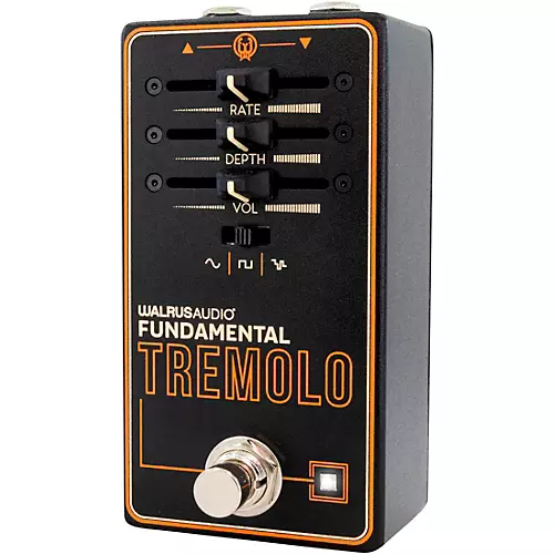 Walrus Audio Fundamental Series Tremolo Effects Pedal Black